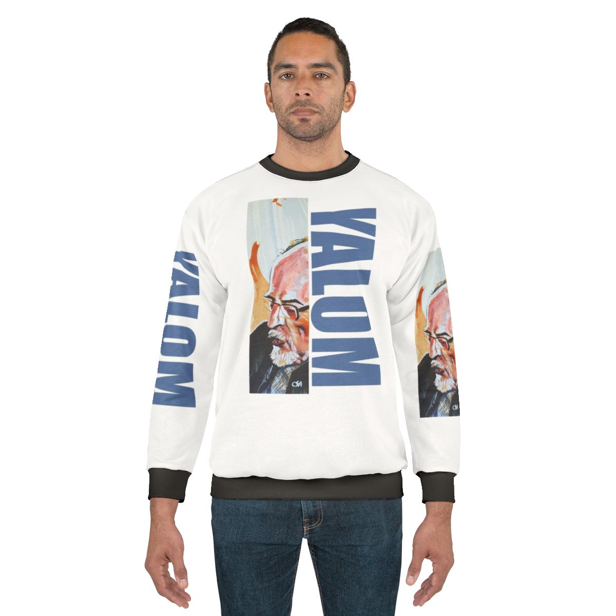 Irvin D Yalom famous writer psychotherapy sweatshirt