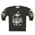"Is This Your King?" - Comic Book Superhero Sweatshirt featuring Wakanda-inspired design