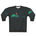 Island Folk Sweatshirt with acoustic guitar and sailing imagery