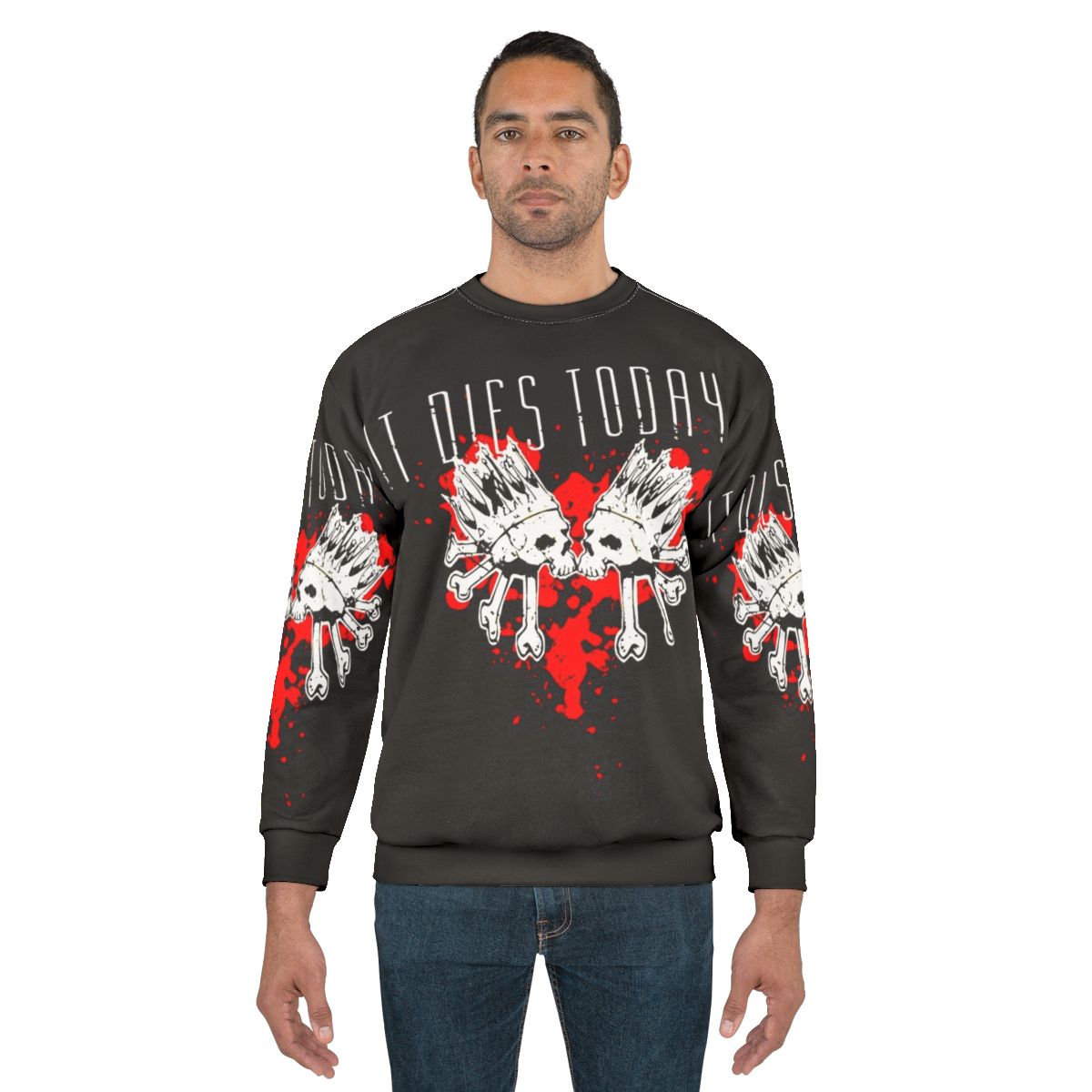 Metalcore Skull & Heart Sweatshirt