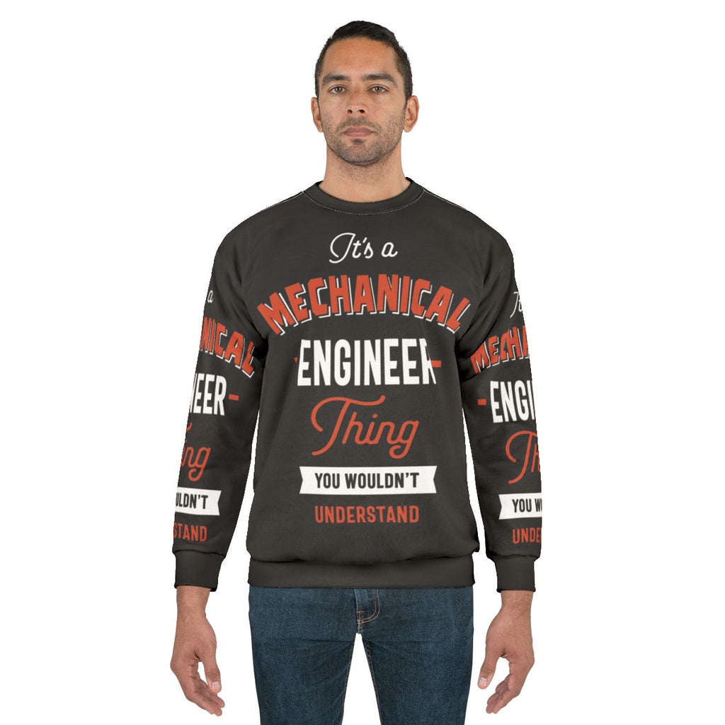 Mechanical Engineer Sweatshirt with "It's a Mechanical Engineer Thing" Design