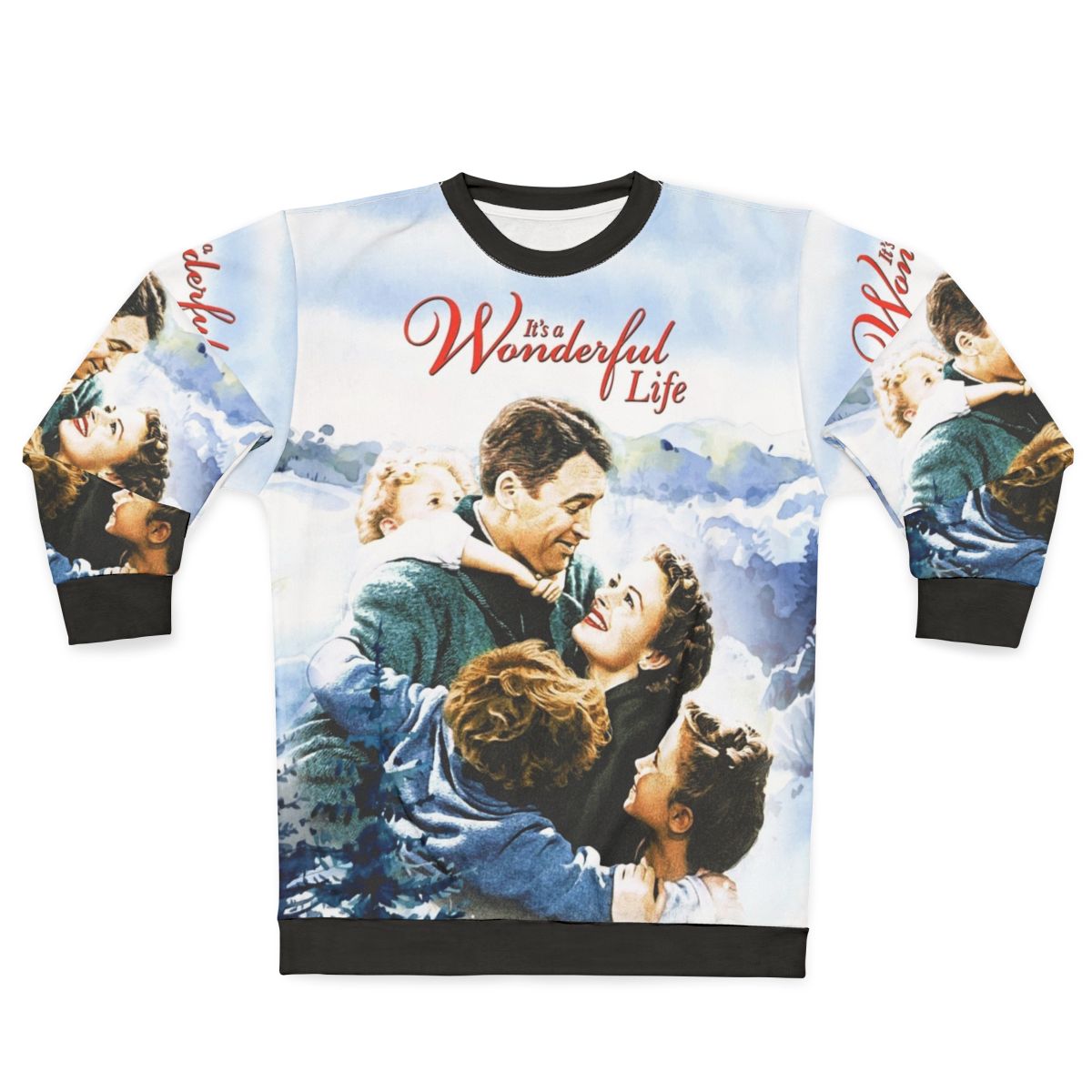 Cozy "It's a Wonderful Life" Scene Sweatshirt