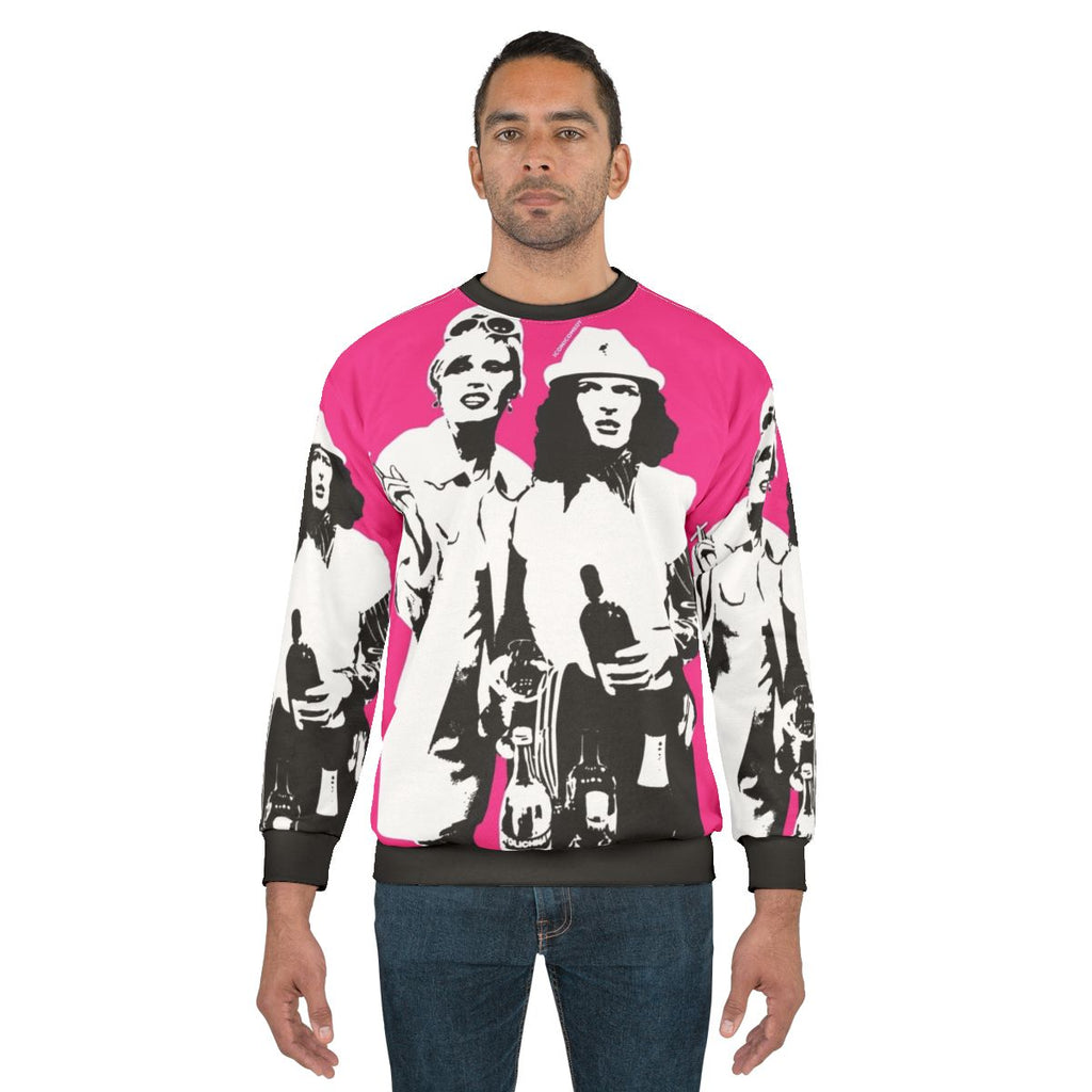 Iconic 'Ab Fab' Daaarling Sweatshirt featuring Edina and Patsy from the classic British comedy TV show
