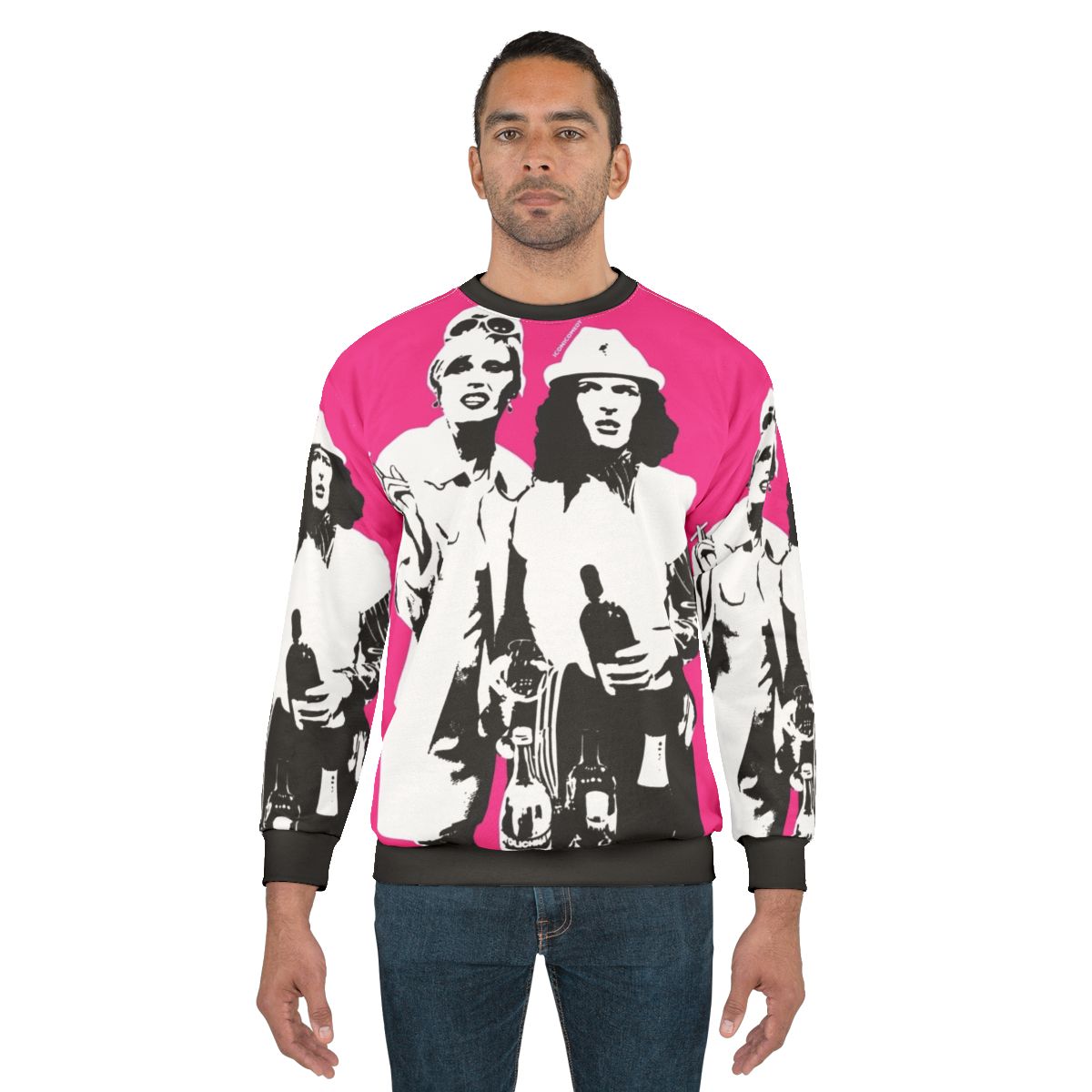 Iconic 'Ab Fab' Daaarling Sweatshirt featuring Edina and Patsy from the classic British comedy TV show