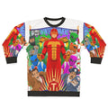It's Turbo Time Sweatshirt - Jingle All The Way Christmas Sweater with Turboman