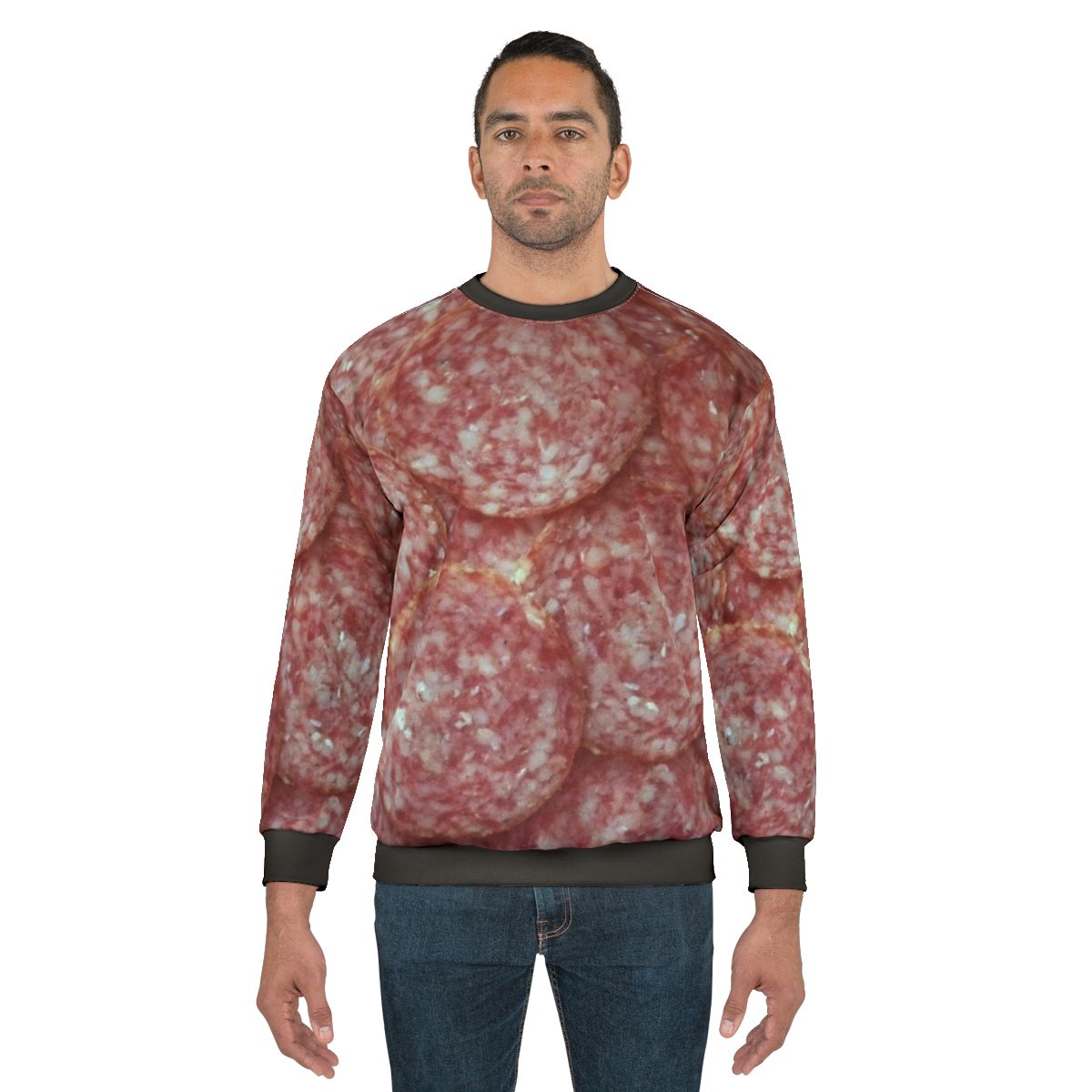 Italian Salami Sweatshirt for Stylish Food Lovers