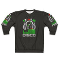 Retro Italo Disco Black Sweatshirt