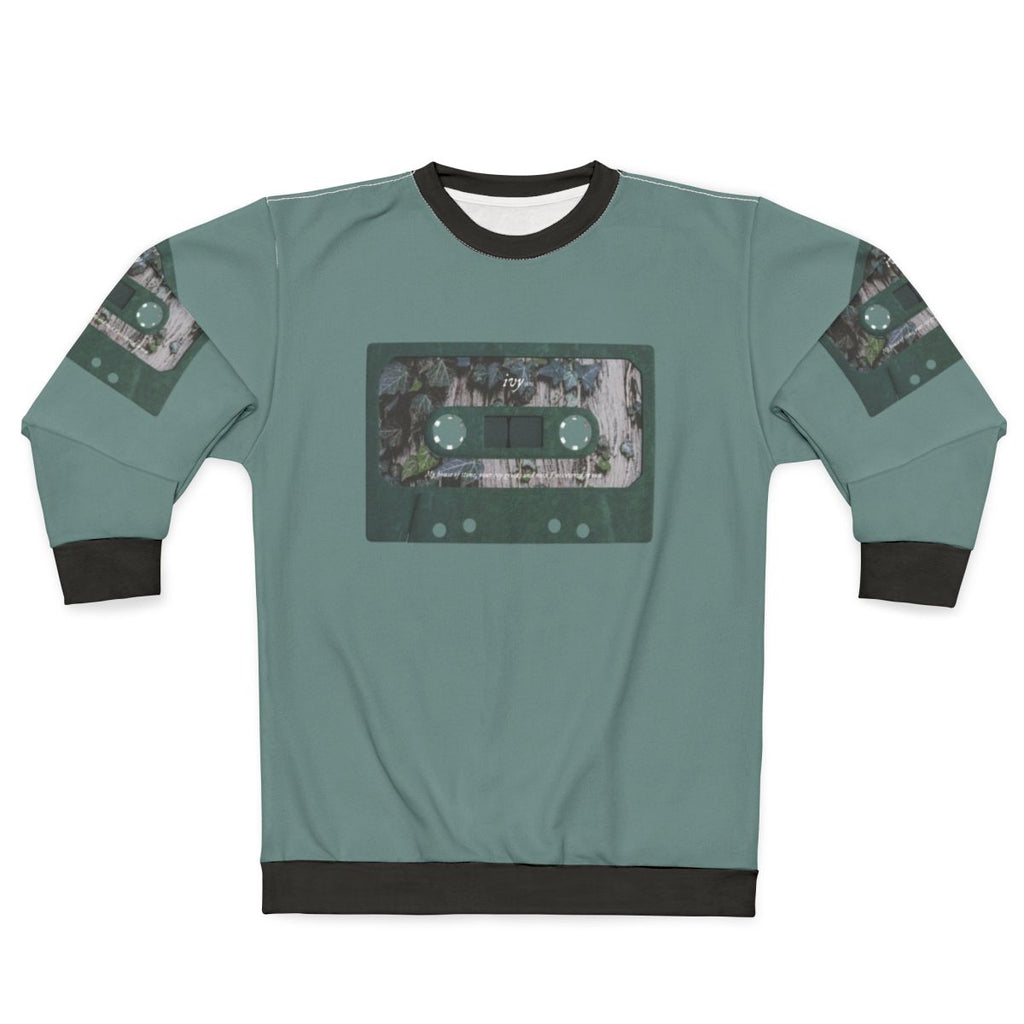 Ivy Cassette Sweatshirt featuring Taylor Swift's Evermore album artwork