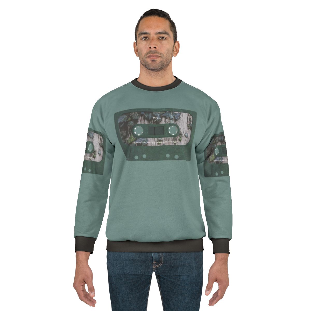 Ivy Cassette Sweatshirt featuring Taylor Swift's Evermore album artwork