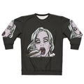 Izombie comic book style sweatshirt