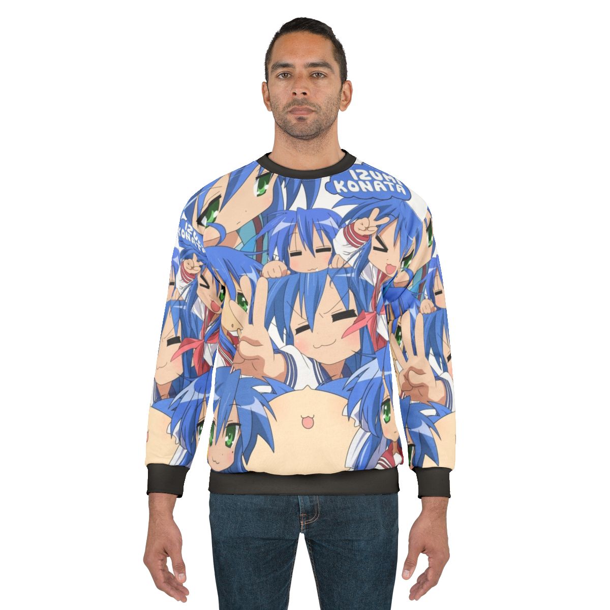 Anime Manga Lucky Star Konata Izumi Choco Cornet Sweatshirt