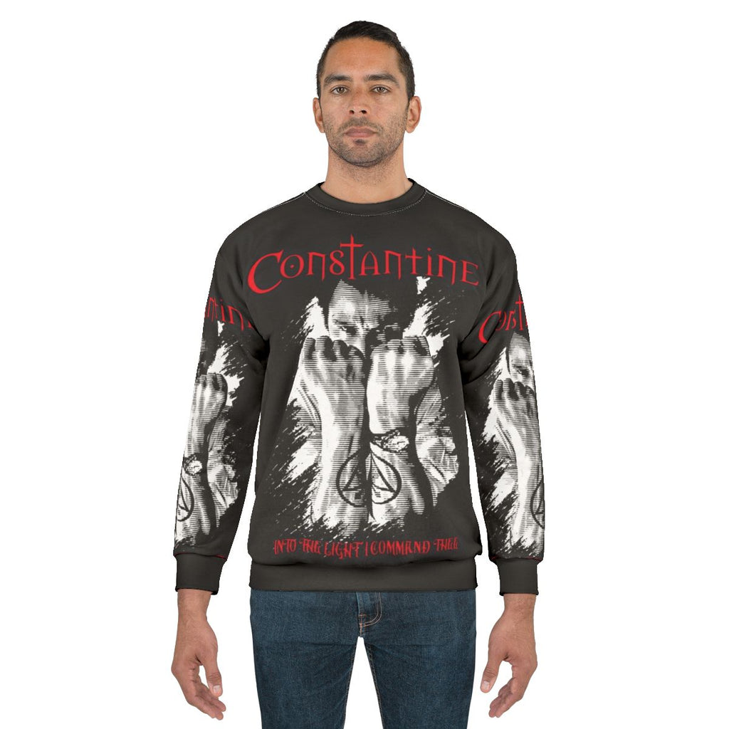 J Constantine Horror Comic Sweatshirt