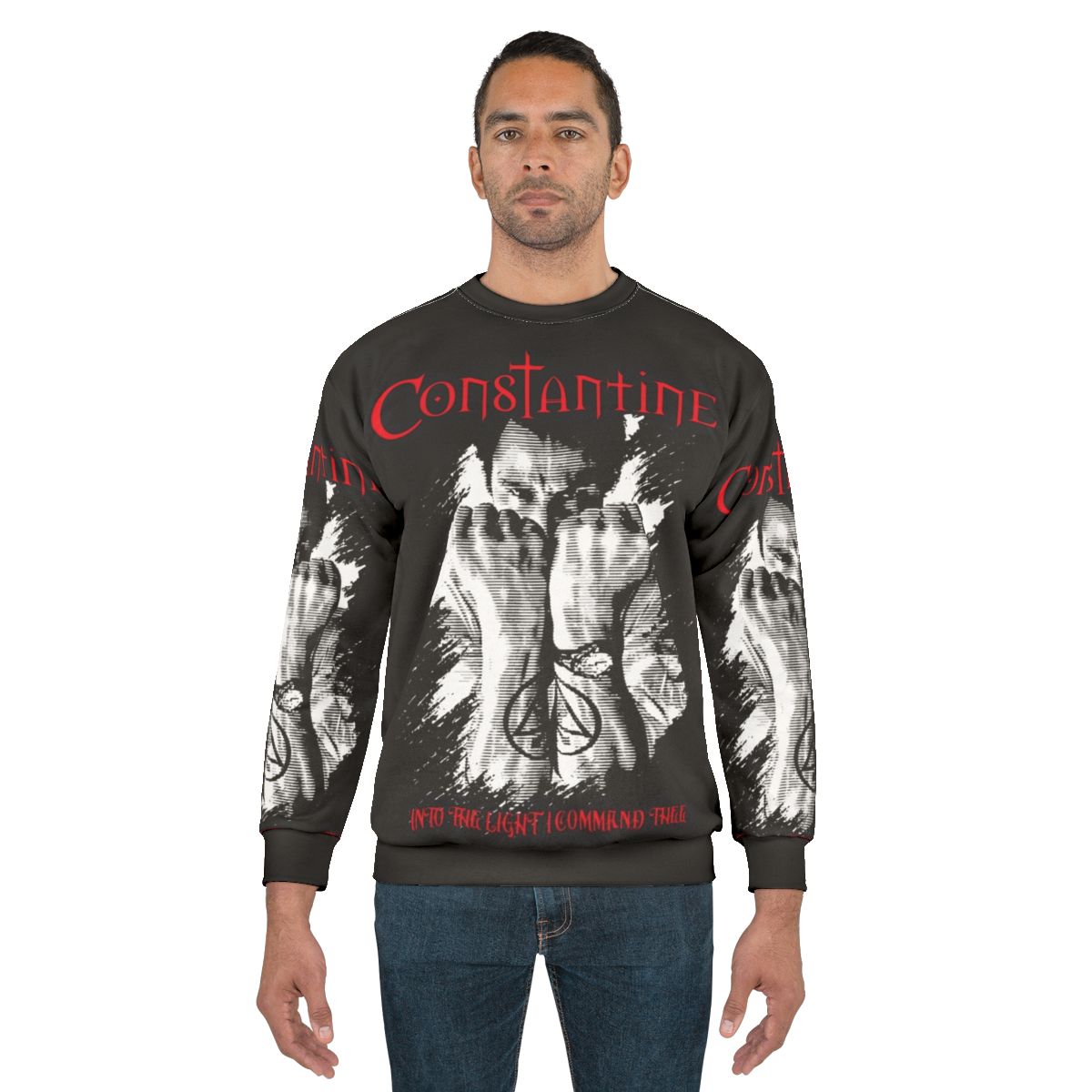 J Constantine Horror Comic Sweatshirt