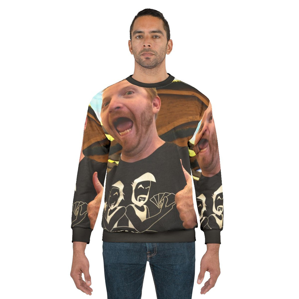 Jabs The Man The Legend Mens Graphic Sweatshirt