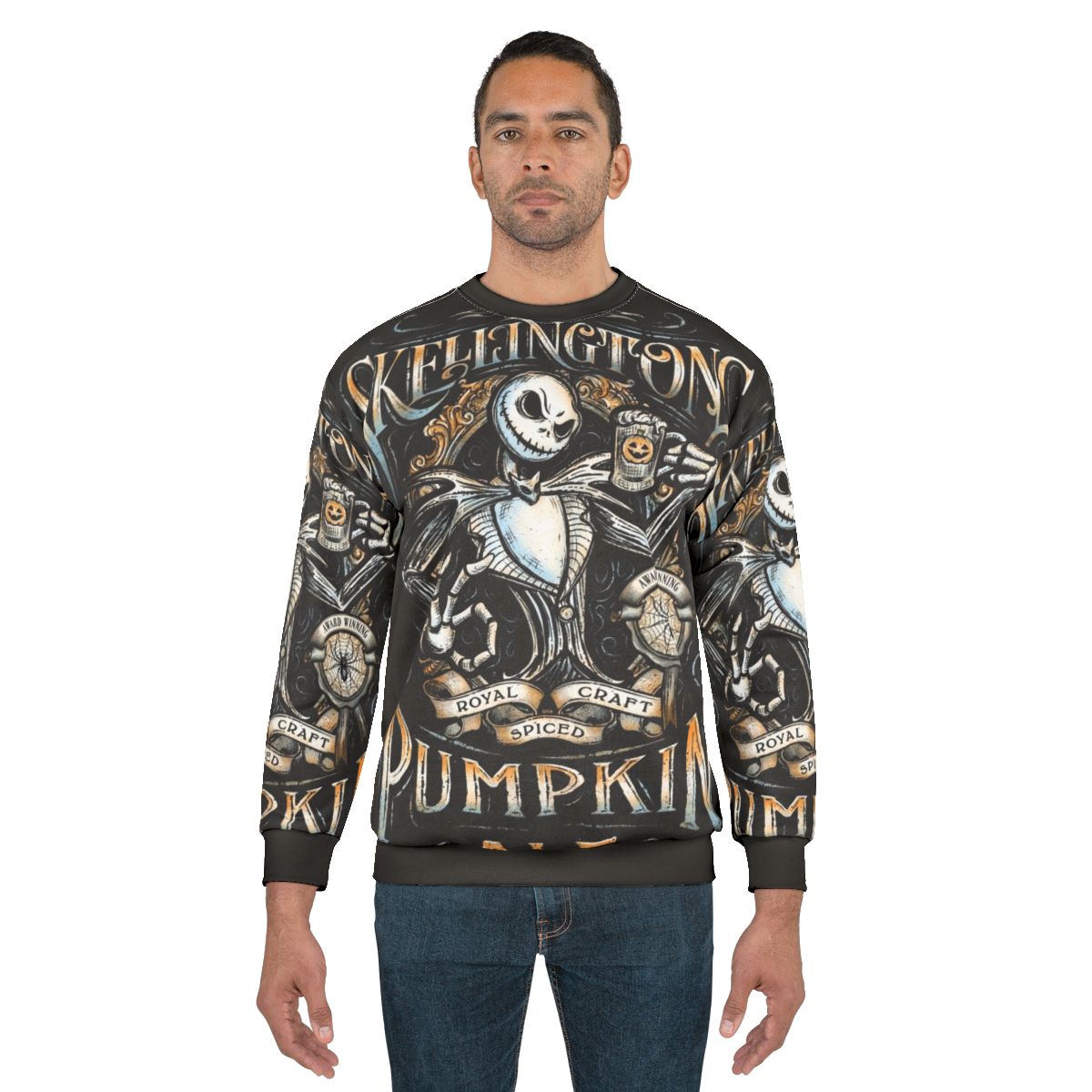 Jack Skellington Pumpkin King Halloween Sweatshirt