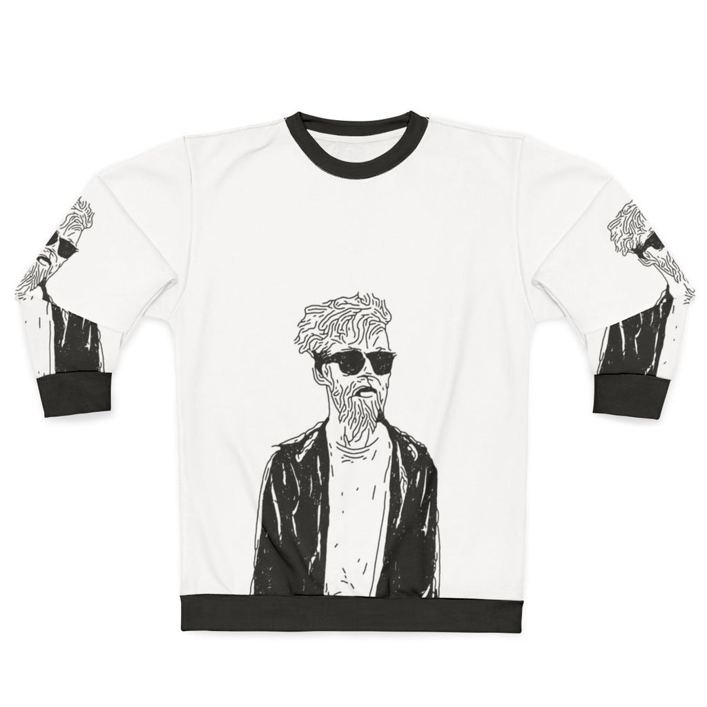 Jack Stauber II stencil sweatshirt design