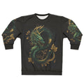 Jade Dragon Sweatshirt with a majestic Chinese dragon design