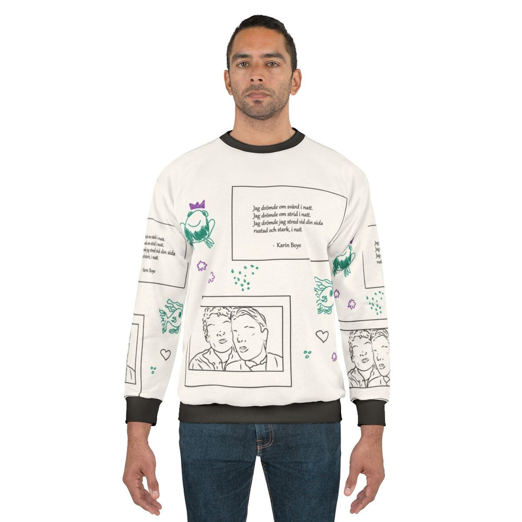 Young Royals Netflix Season 3 Sweatshirt with Prince Wilhelm and Simon Eriksson