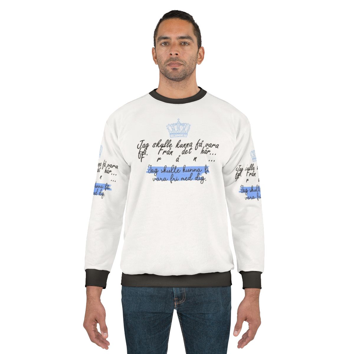 "Jag Skulle Kunna F Vara Fri Med Dig" Young Royals Inspired Sweatshirt