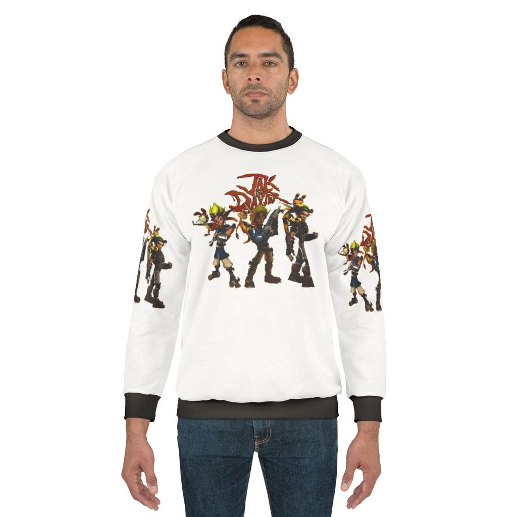 Jak And Daxter Inspired Gaming Sweatshirt