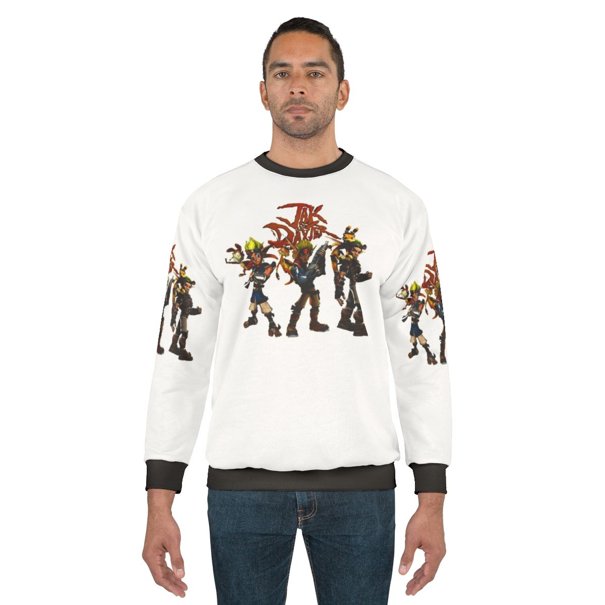 Jak And Daxter Inspired Gaming Sweatshirt