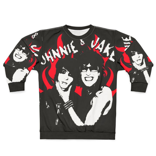 Jake and Johnnie Flames Sweatshirt
