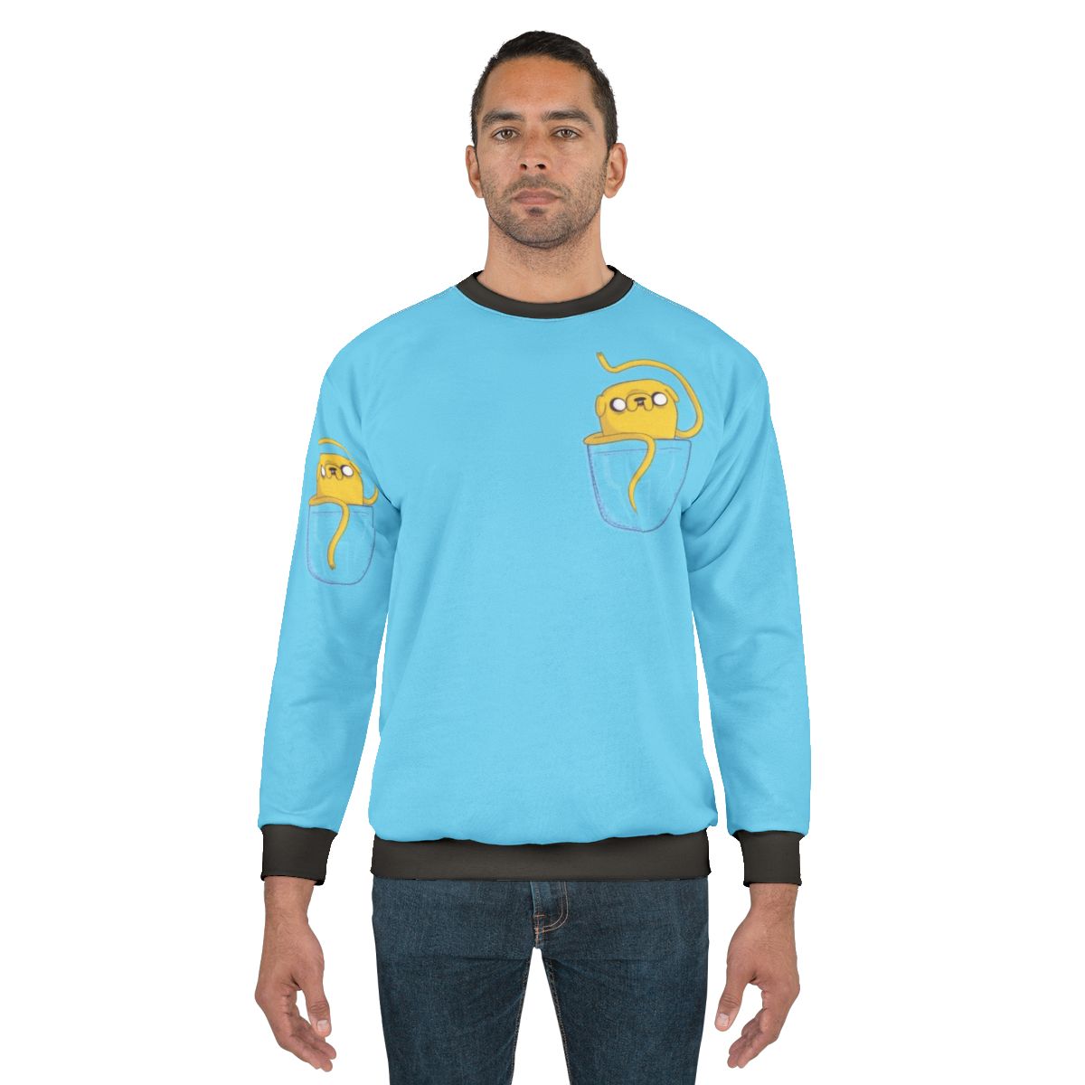Adventure Time Jake the Dog Pocket Sweatshirt