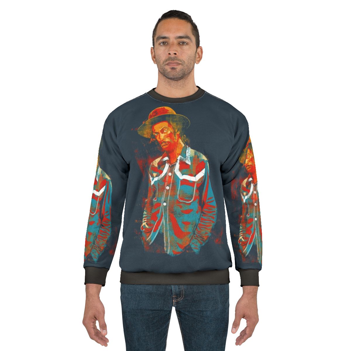 Jamaican Cowboy Reggae Sweatshirt
