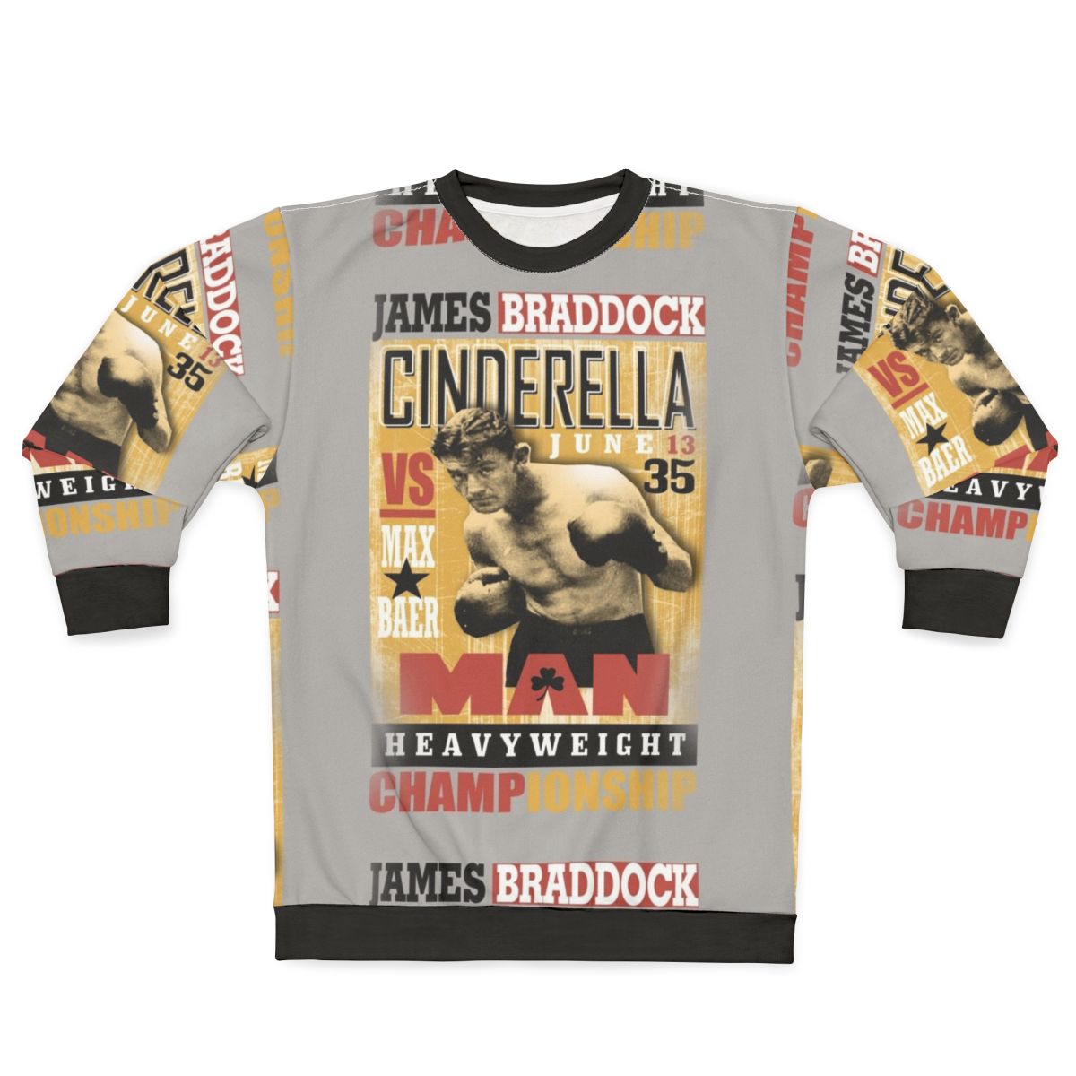 Vintage James Braddock Heavyweight Boxing Sweatshirt