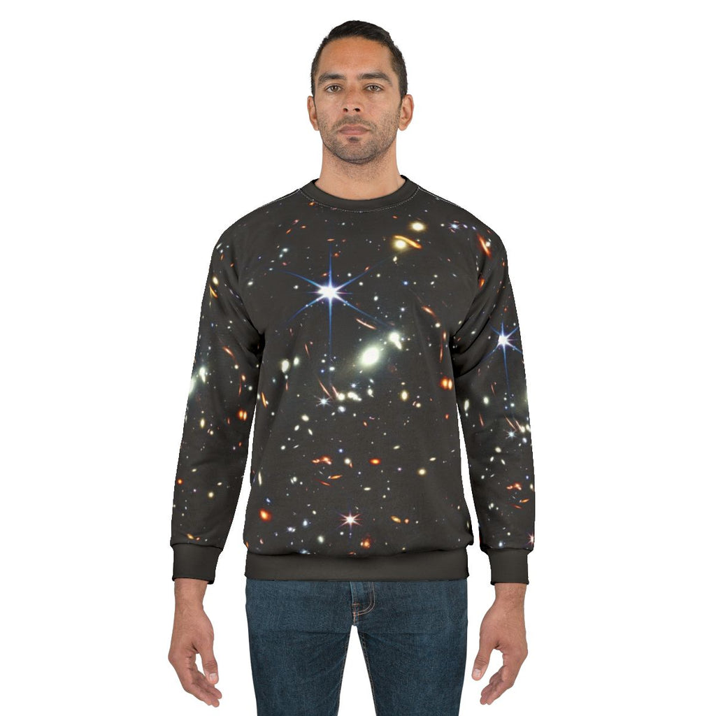 James Webb deep field space telescope sweatshirt