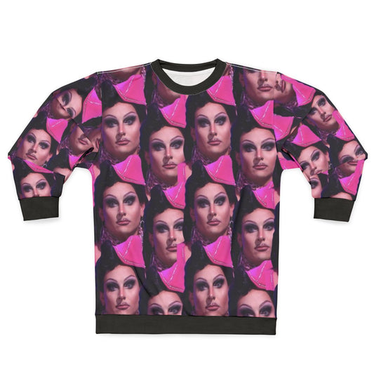 Cracked Face Jan Meme Sweatshirt