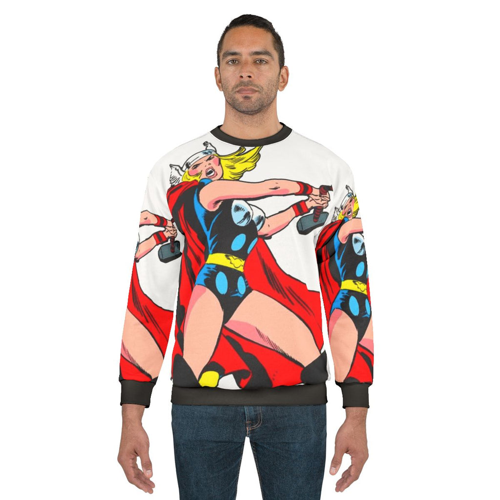 Jane Foster Sweatshirt - Vintage Inspired Female Thor Merchandise