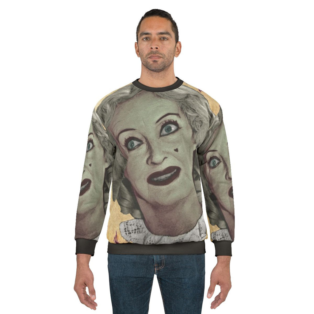 Jane Hudson Retro Horror Movie Themed Sweatshirt