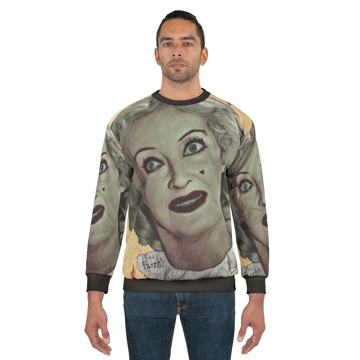 Jane Hudson Retro Horror Movie Themed Sweatshirt
