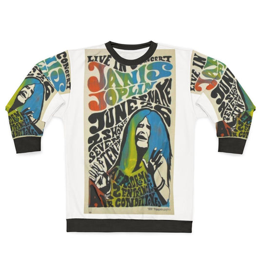 Janis Joplin Concert Poster Sweatshirt