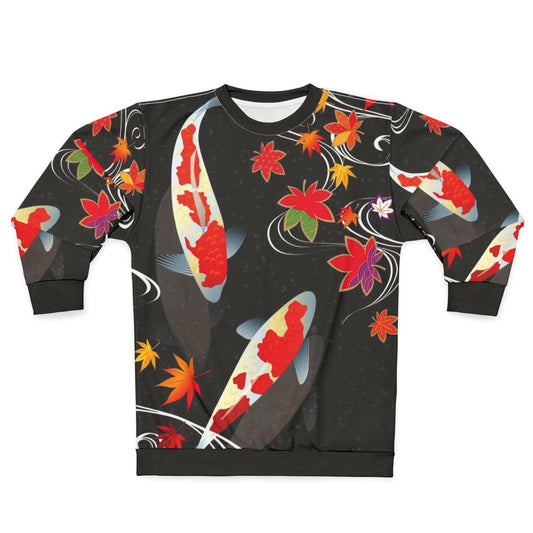 Japanese koi fish sweatshirt