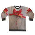 Japanese maple keys sweatshirt with floral spring design