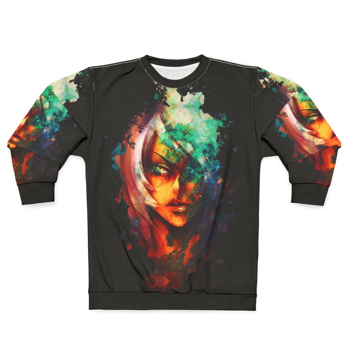 Jasper Corruption Sweatshirt featuring a corrupted gem design