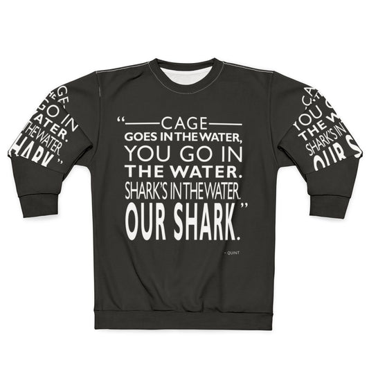Jaws Shark Minimalist Movie Quote Sweatshirt