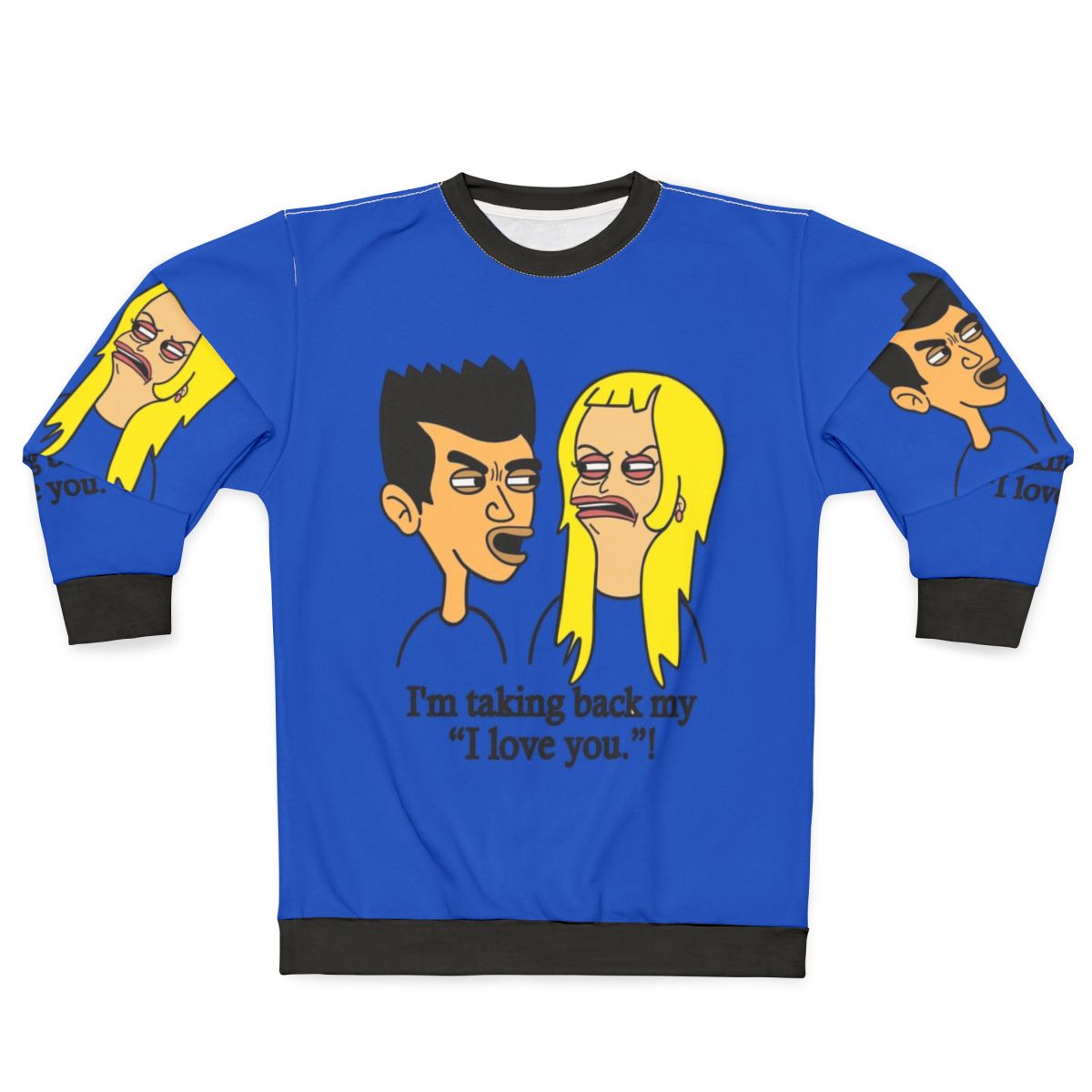 Big Mouth Netflix Sweatshirt featuring Jay and Lola characters