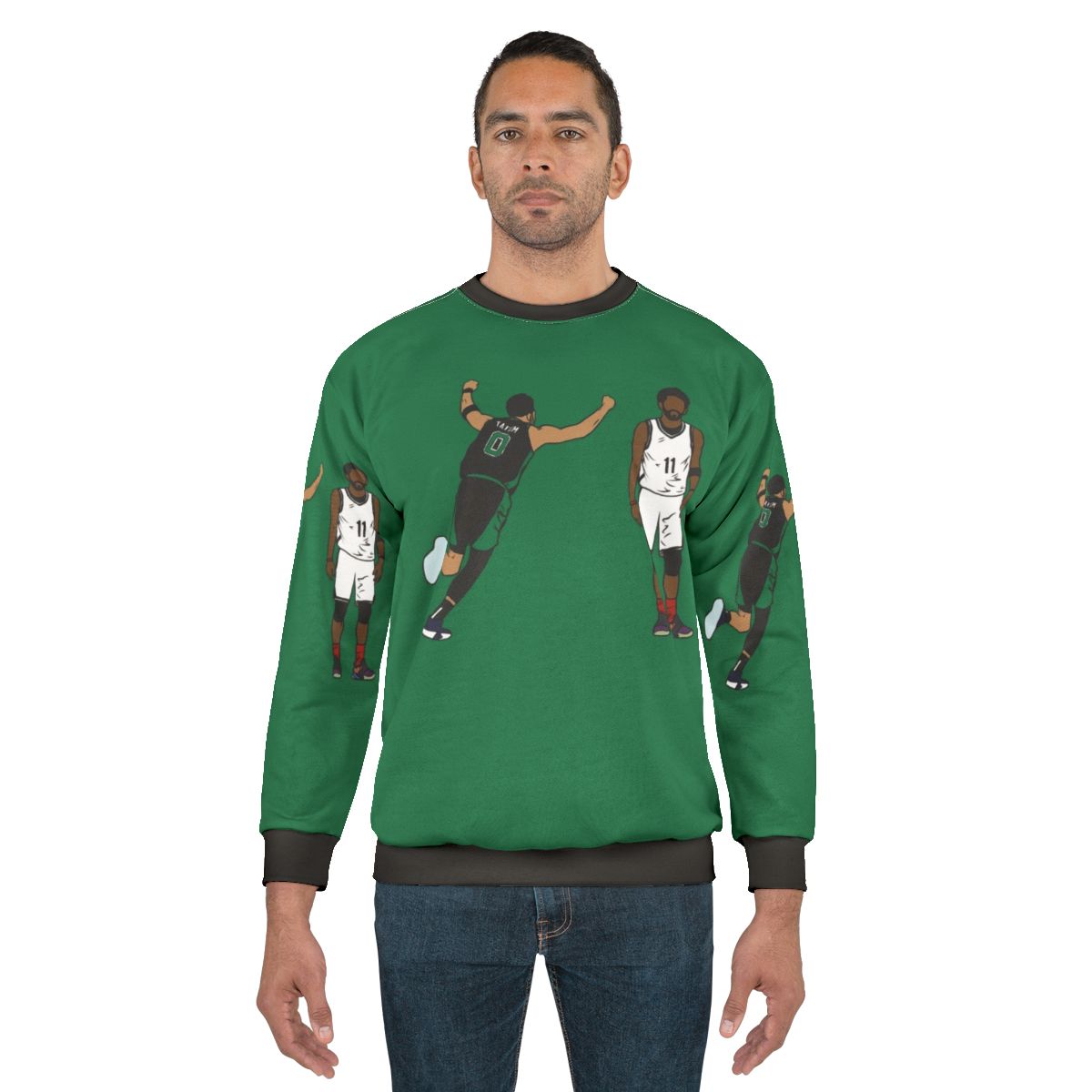 Jayson Tatum Game Winner Celebration Celtics Sweatshirt