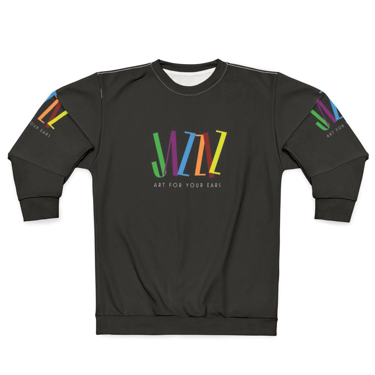 Jazz Sweatshirt with Graphic Design