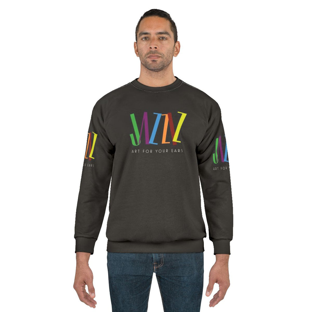 Jazz Sweatshirt with Graphic Design