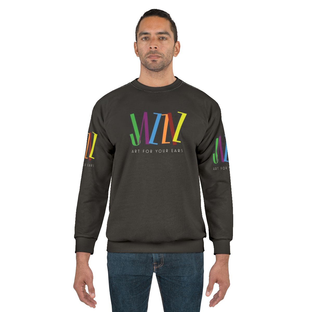 Jazz Sweatshirt with Graphic Design