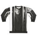Jean Louis Aubert Black and White Portrait Sweatshirt