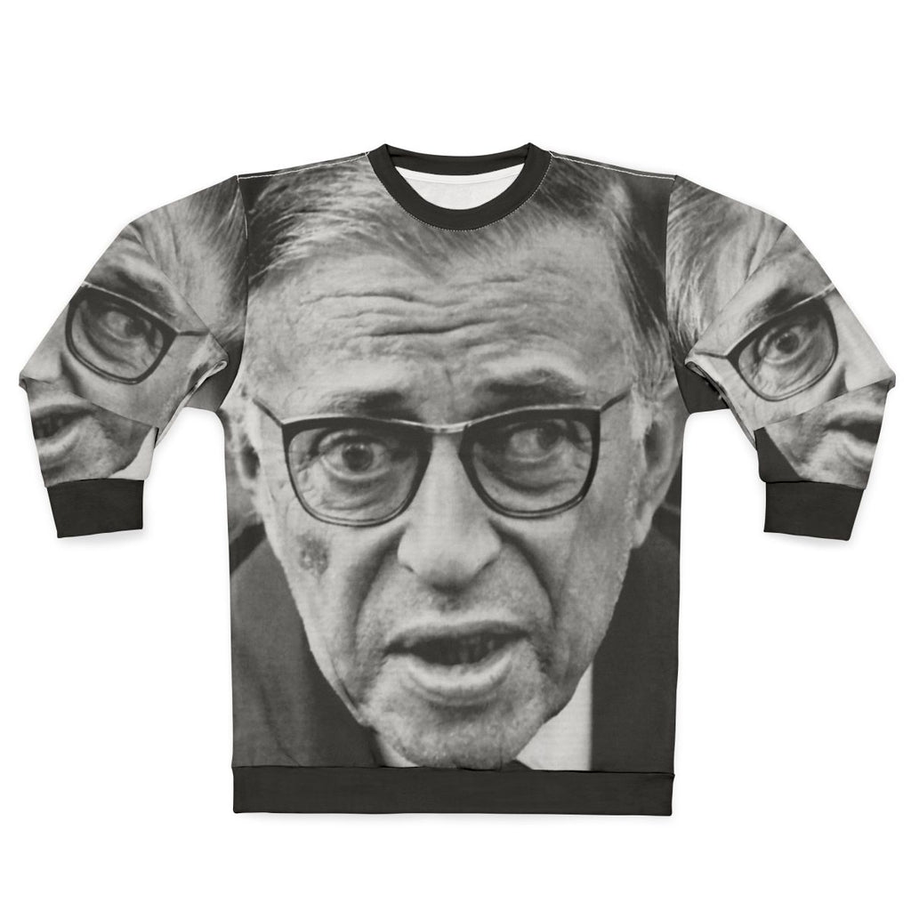 Jean Paul Sartre Existentialist Sweatshirt
