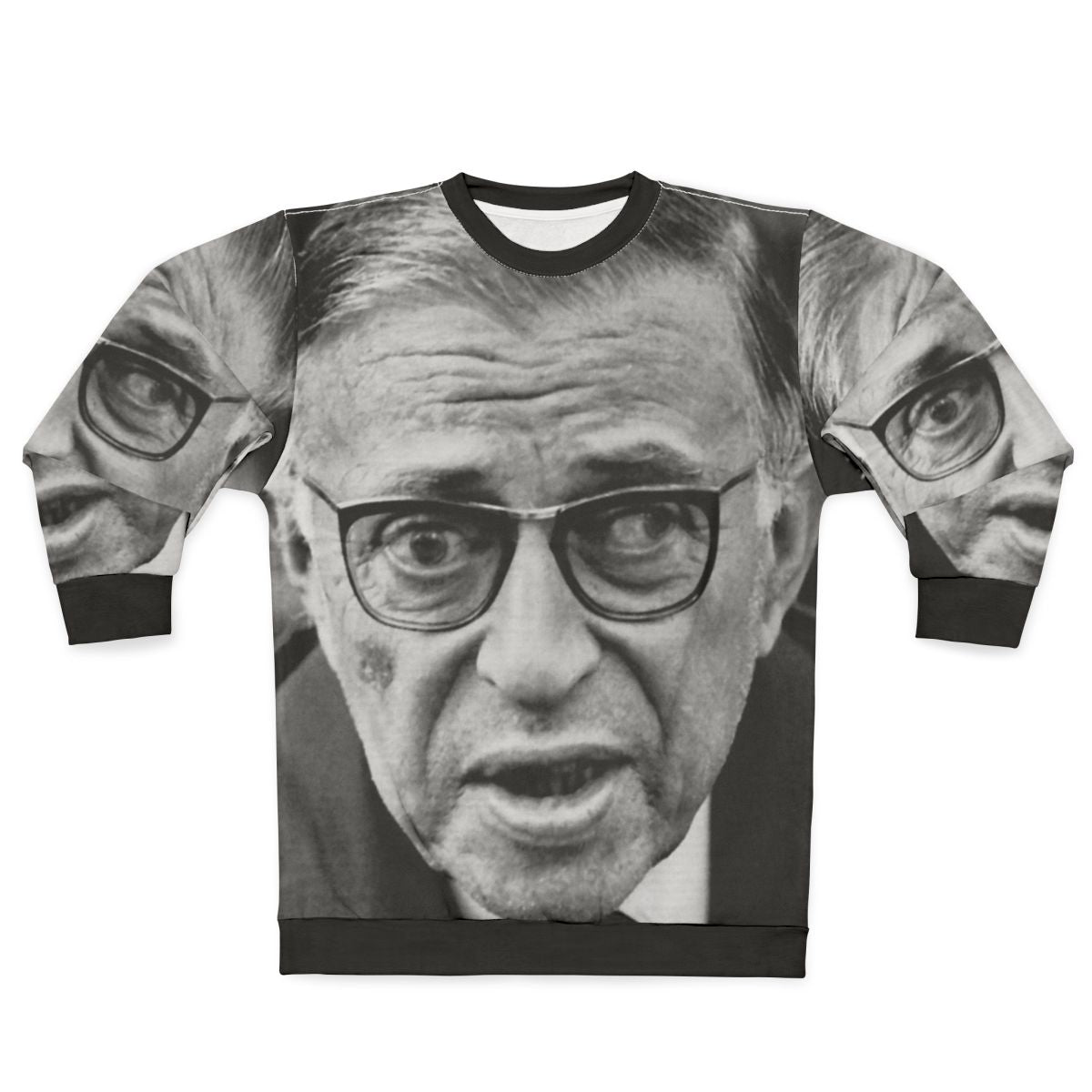 Jean Paul Sartre Existentialist Sweatshirt