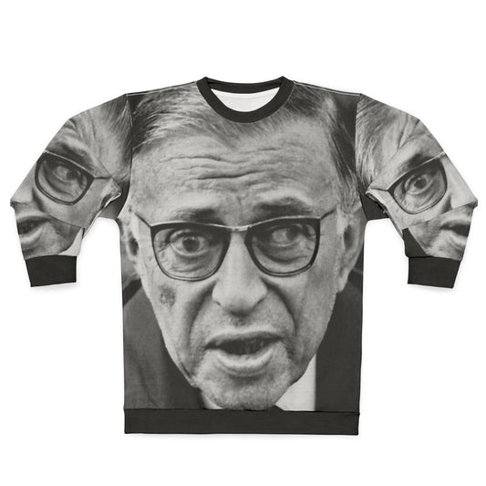 Jean Paul Sartre Existentialist Sweatshirt