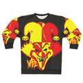 "Jeckel Carnage" horror-themed sweatshirt for heavy metal enthusiasts