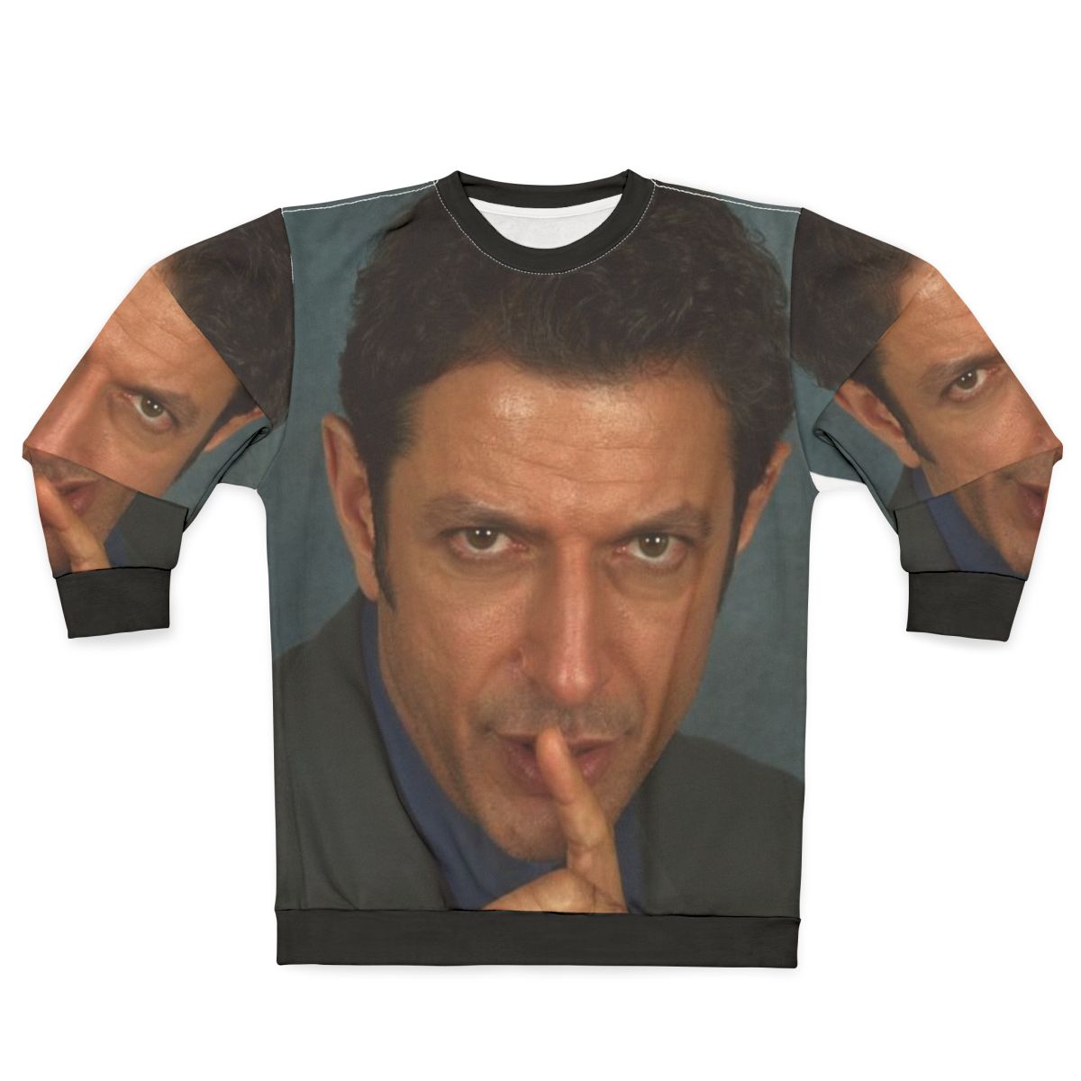 Jeff Goldblum Jurassic Park fan art sweatshirt